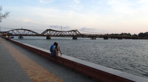 Francuski most, Kampot, Kambodža