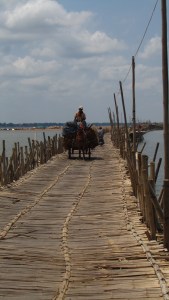 The Bamboo Bridge, Koh Paen, Kambodža
