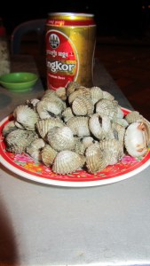 školjke, Kompong Cham, Kambodža