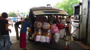 vožnja Kompong Cham - Stung Treng, Kambodža