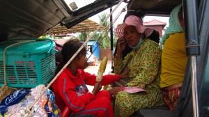 vožnja Kompong Cham - Stung Treng, Kambodža