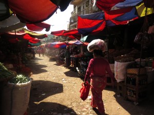 Tržnica u Mandalayu, Mijanmar