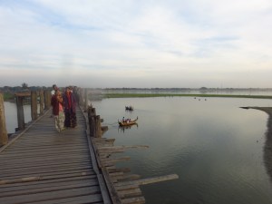 Most od tikovine, Amarapura, Mijanmar