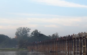 Most od tikovine, Amarapura, Mijanmar